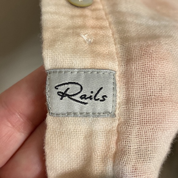 NWOT- Rails Button up in multi sky tie-dye - size small - Picture 9 of 9